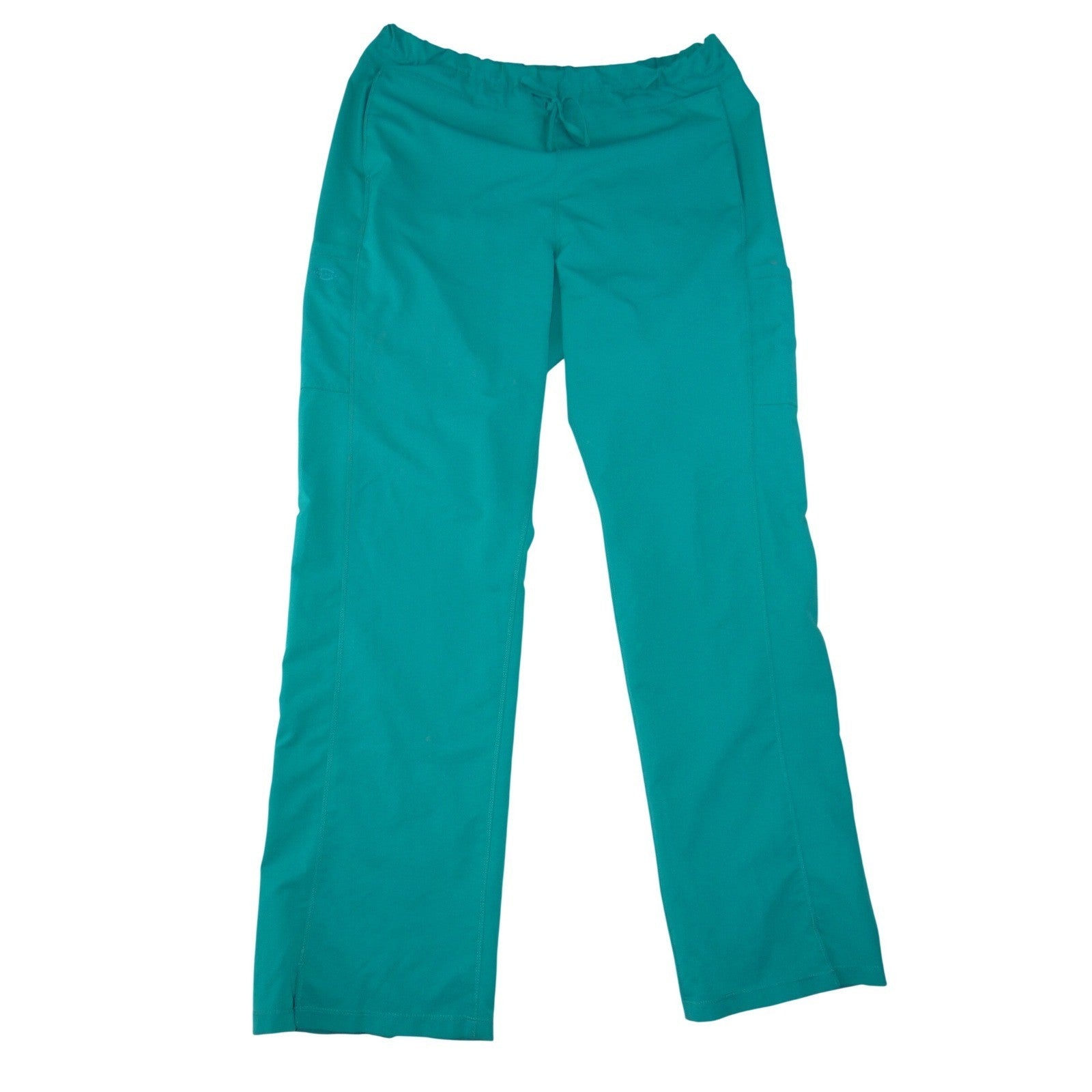Dickies EDS Essentials Womens Scrub Set Teal Blue V-Neck Top And Pants XL- Tall