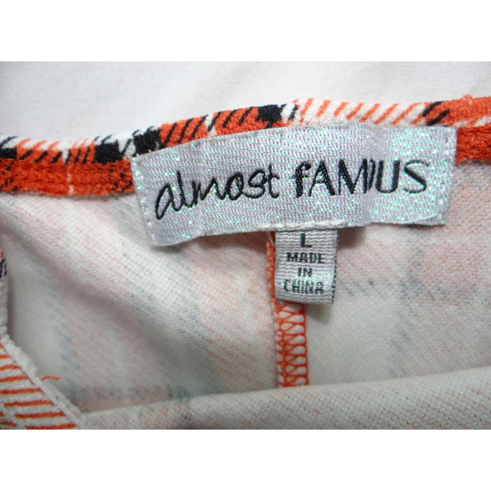 Almost Famous Women's Plaid Dress - Spaghetti Strap