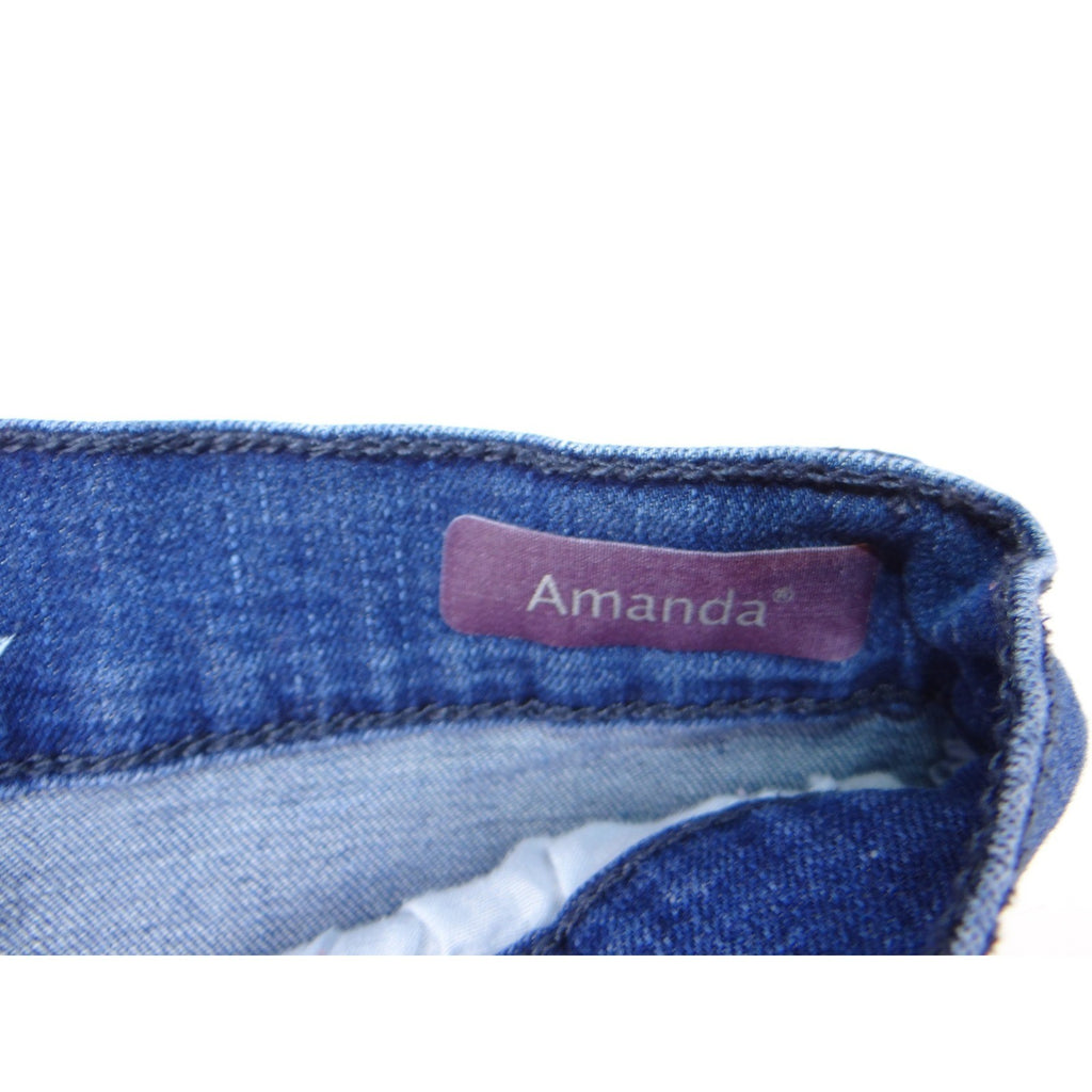 Gloria Vanderbilt Denim Shorts Women Size 4 Blue All Around Slimming Effect