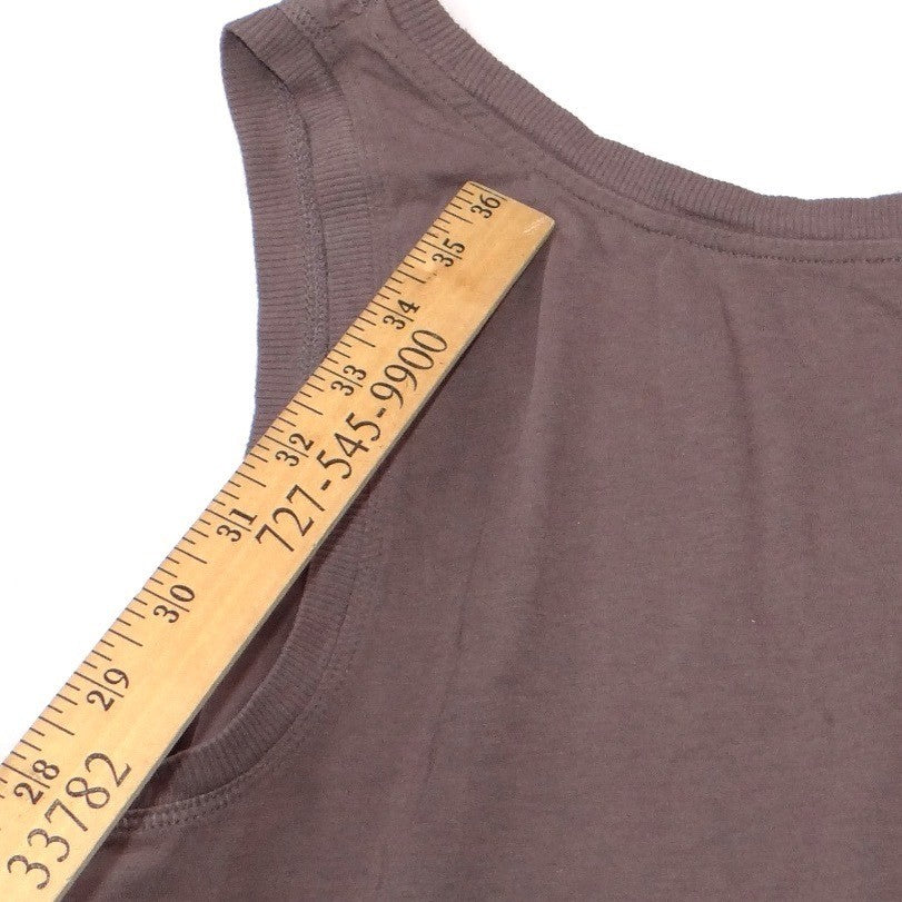 Ann Taylor Loft Lounge Mauve Purple Mixed Media Tank Top Sleeveless Medium