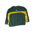Green Bay Packers Fleece Sweatshirt Men's XXL NFL Reebok Green Yellow