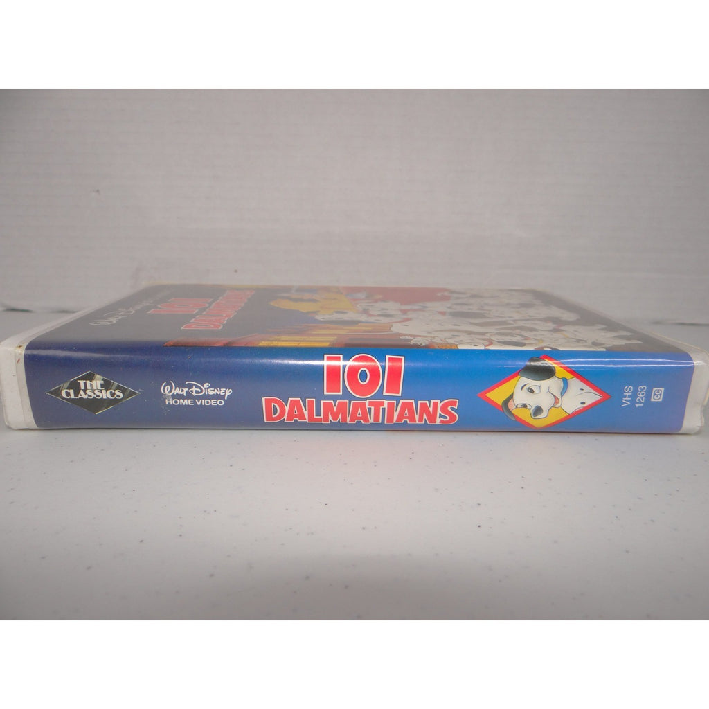 Walt Disney 101 Dalmatians VHS The Classics Black Diamond Clamshell TESTED