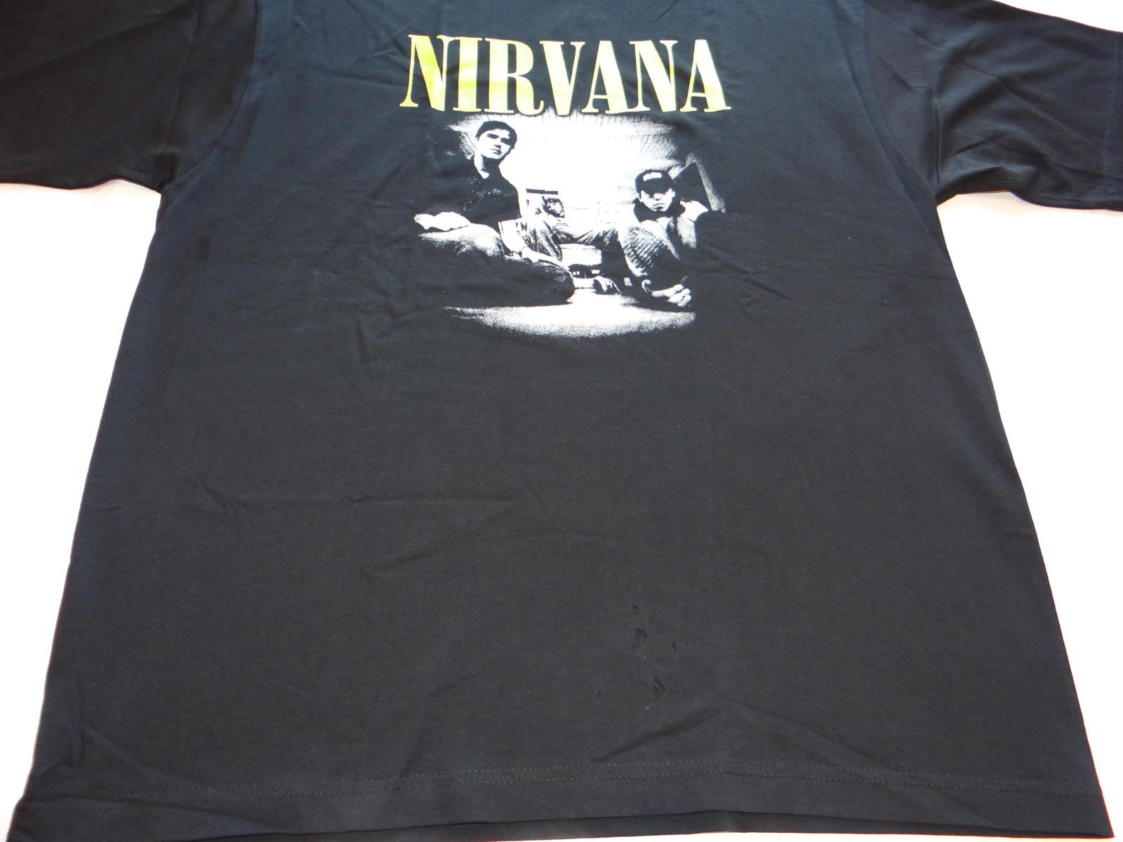 XL Vintage Nirvana Band Graphic T-Shirt