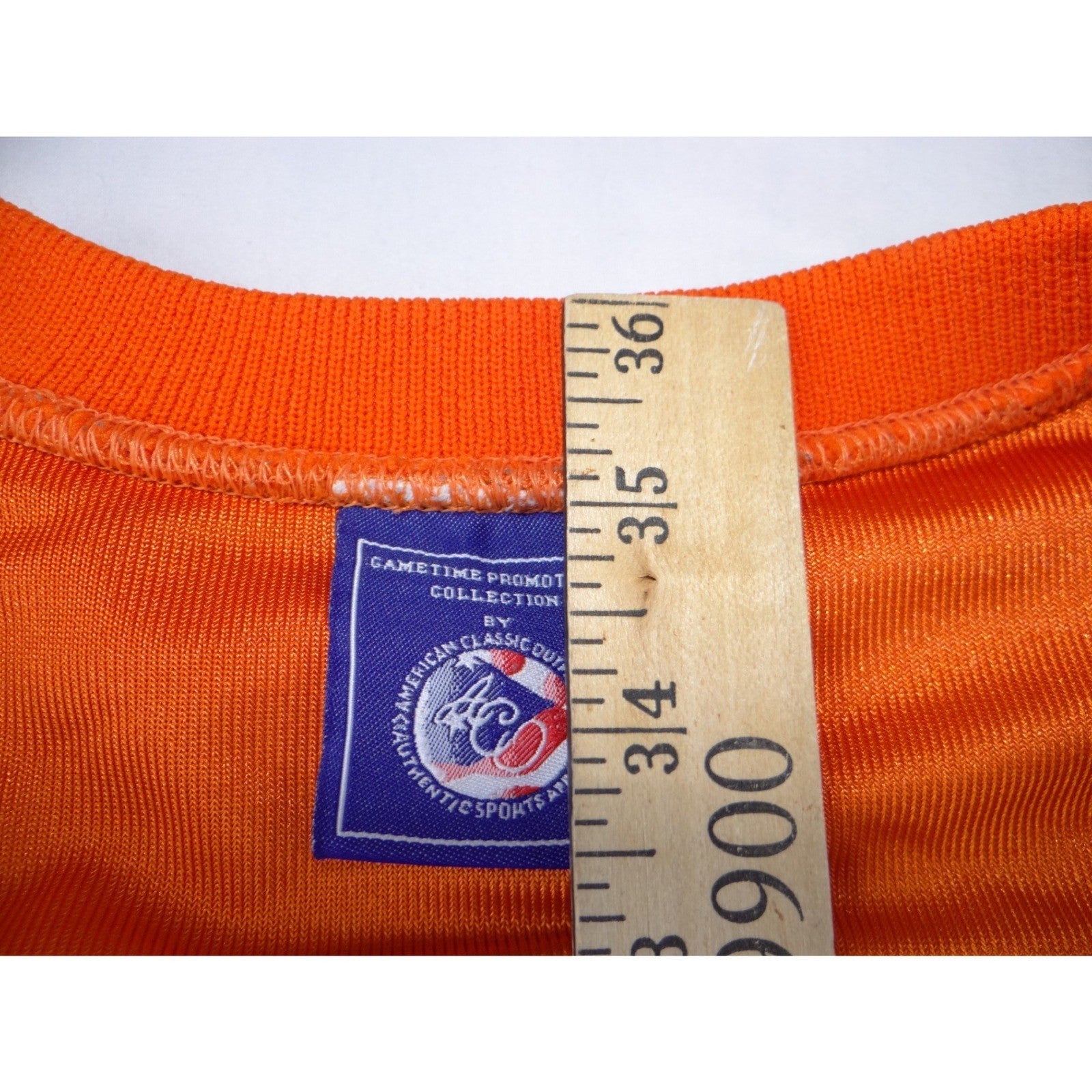RARE Oklahoma State Barry Sanders 21 Throwback Football Jersey Orange XL 1986-88