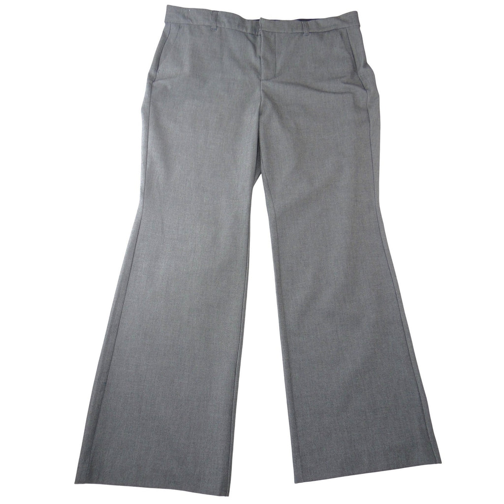 Studio by Torrid Womens Gray Wide Leg Dress Pants Size 18R Stretch Career