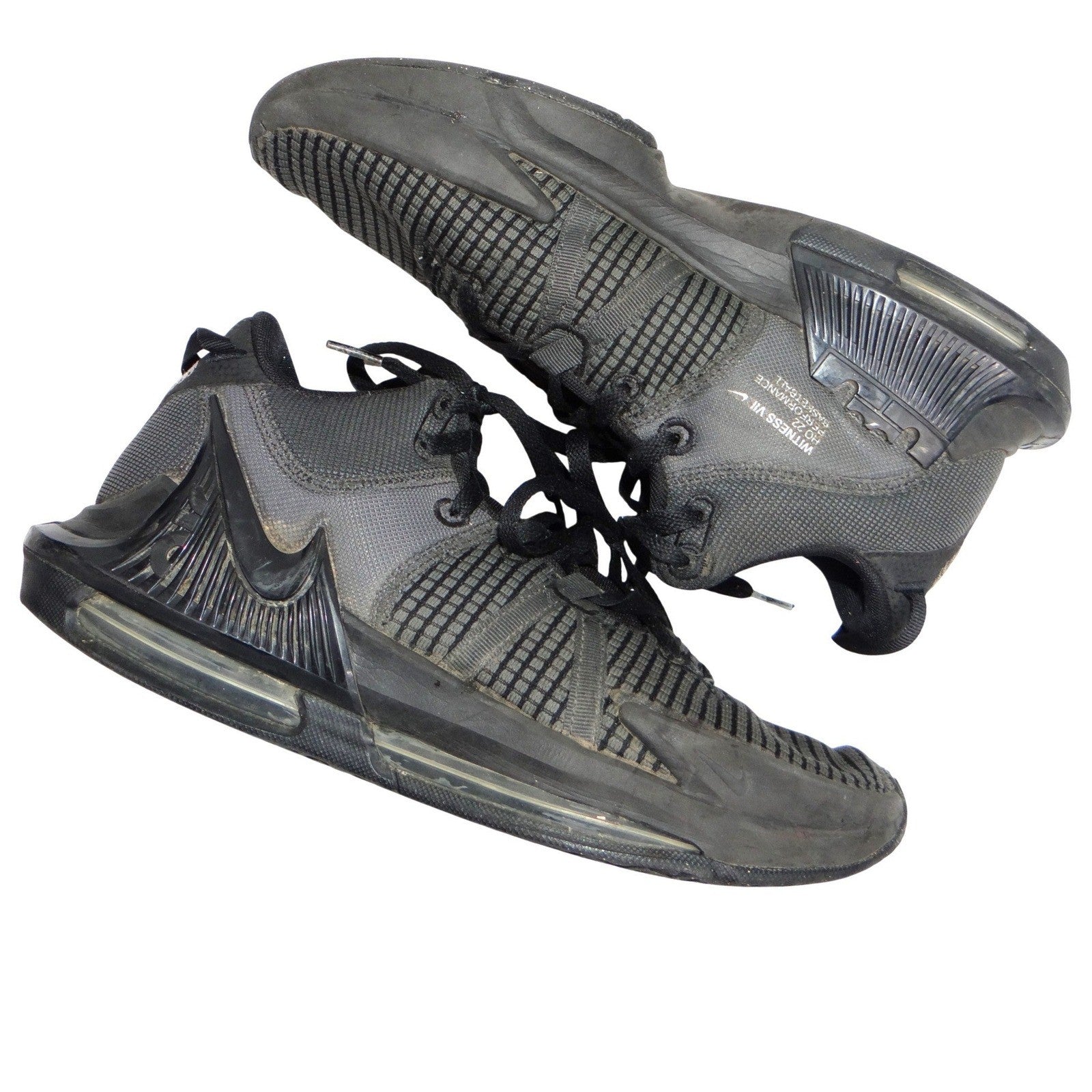Nike Lebron Witness VII HO22 Performance Basketball Shoes Men's Size 10.5 Black