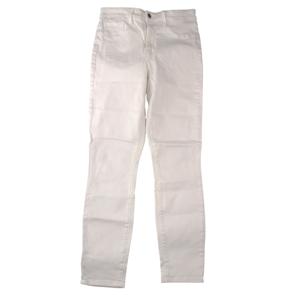 L'AGENCE Womens White High Rise Skinny Stretch Denim Jeans Size 28