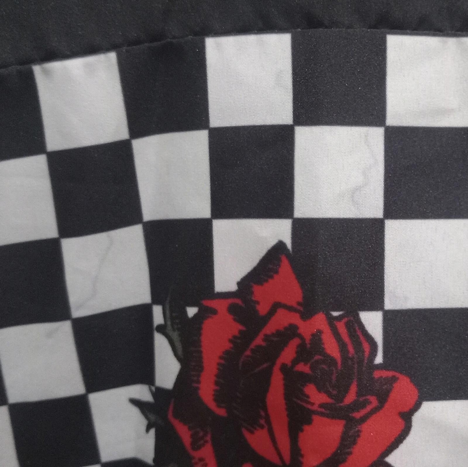 Rue21 Cropped Hooded Windbreaker Jacket with Roses