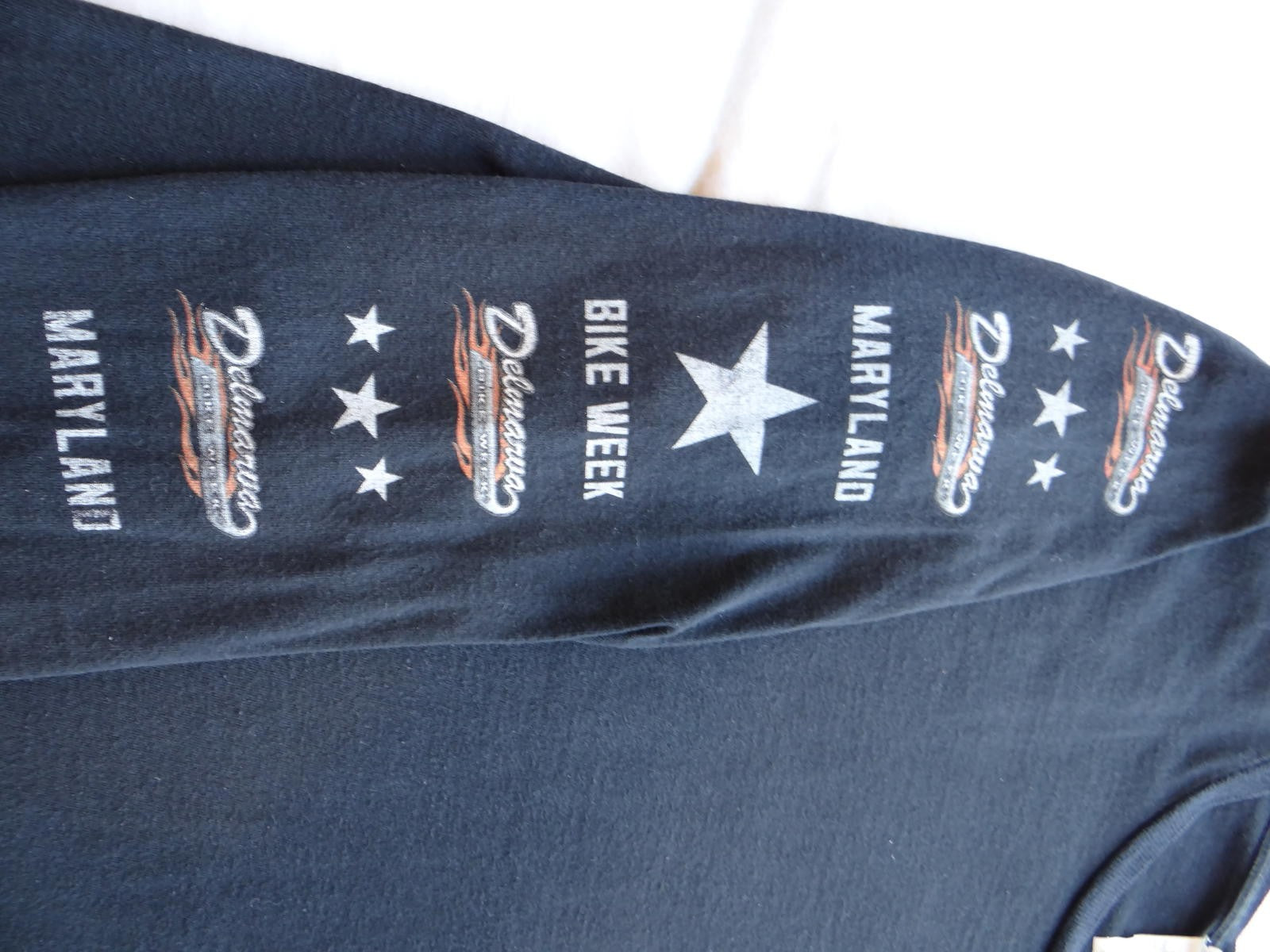Delmarva Bike Week Maryland Men's Long Sleeve T-Shirt