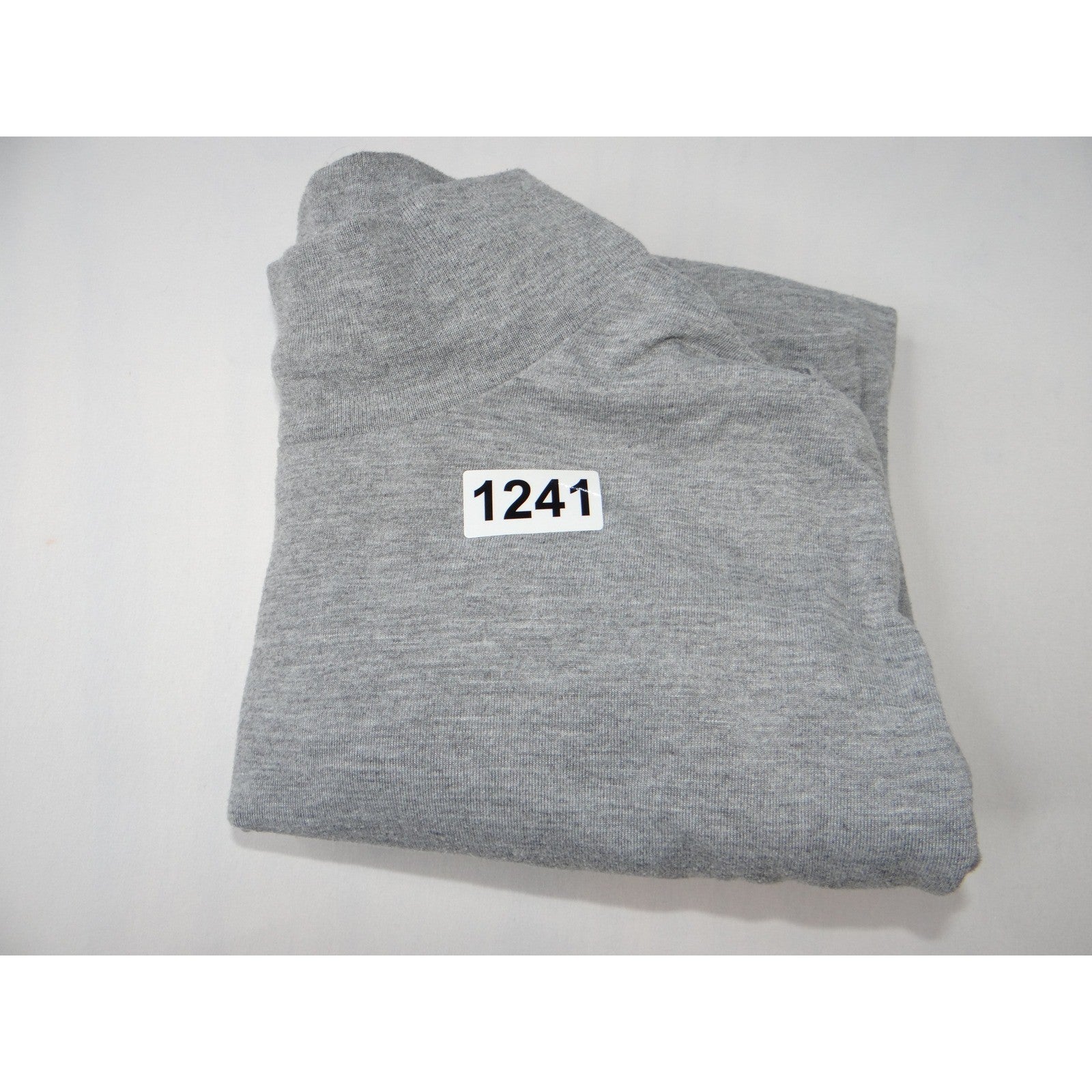 Two US Army Gray Long Sleeve Mock Neck Shirts Men's