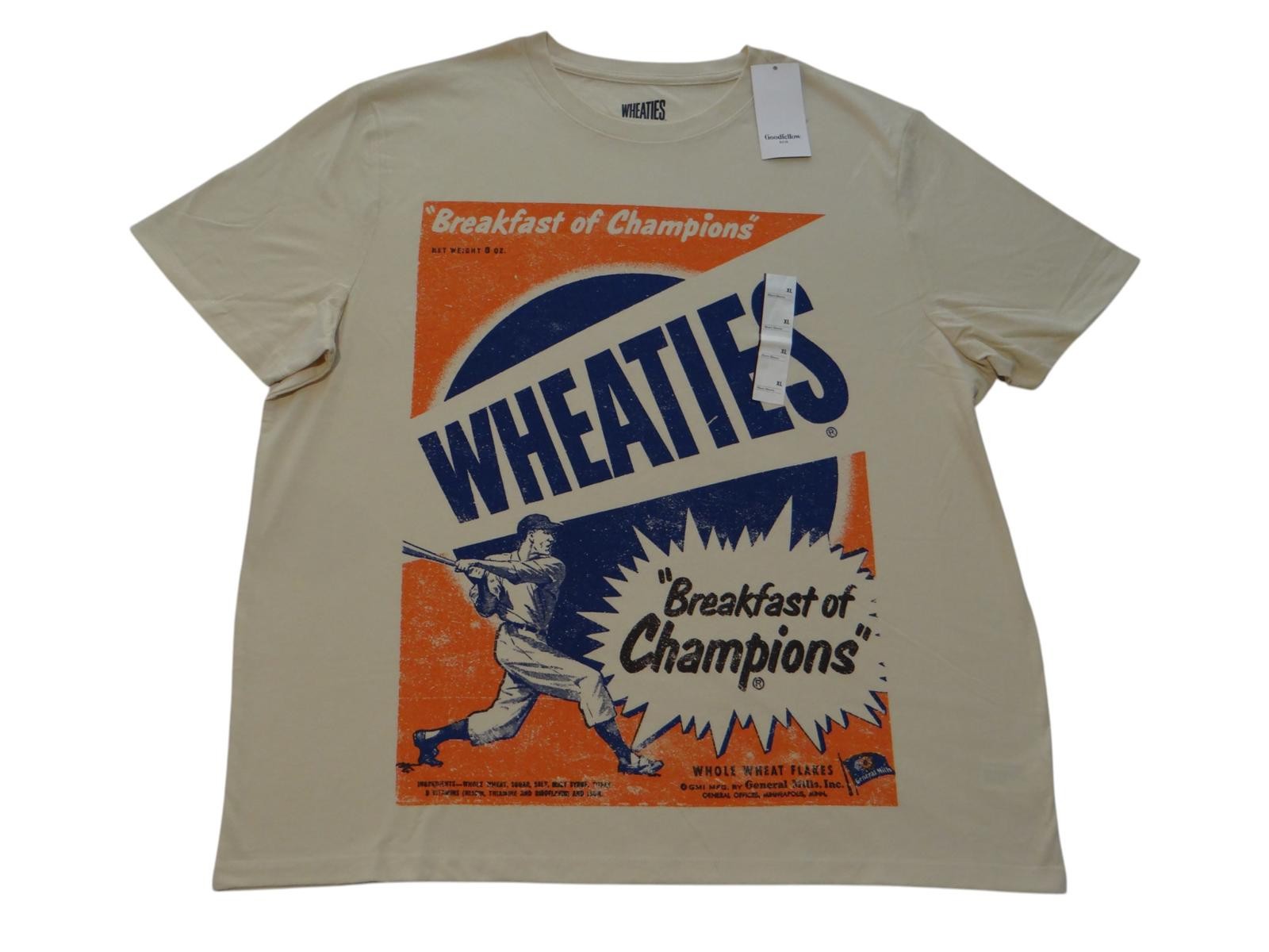Wheaties 'Breakfast of Champions' Graphic T-Shirt