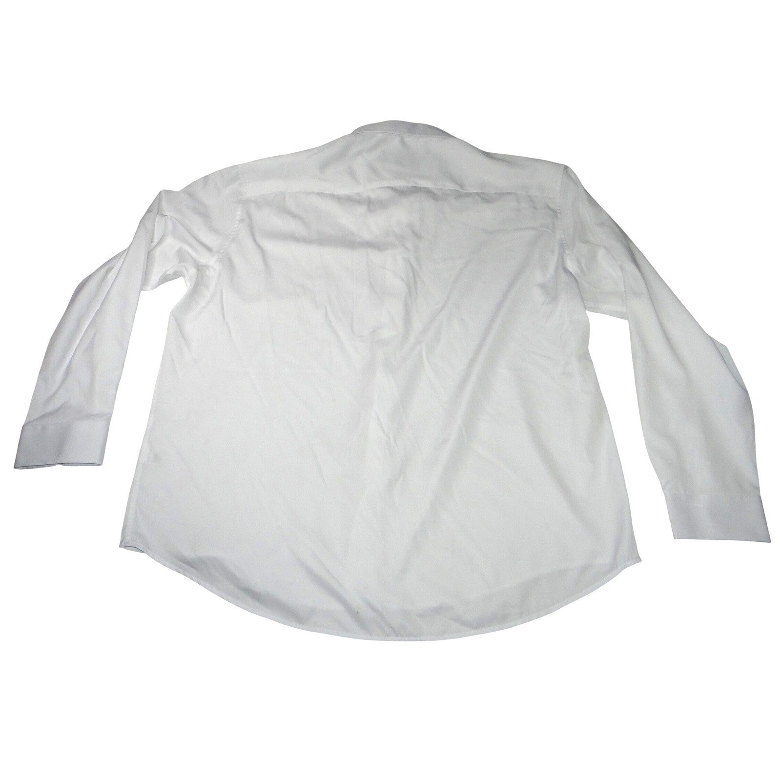 FLEX Mens Luxury Collection White Dress Shirt 3XL Made in Italy