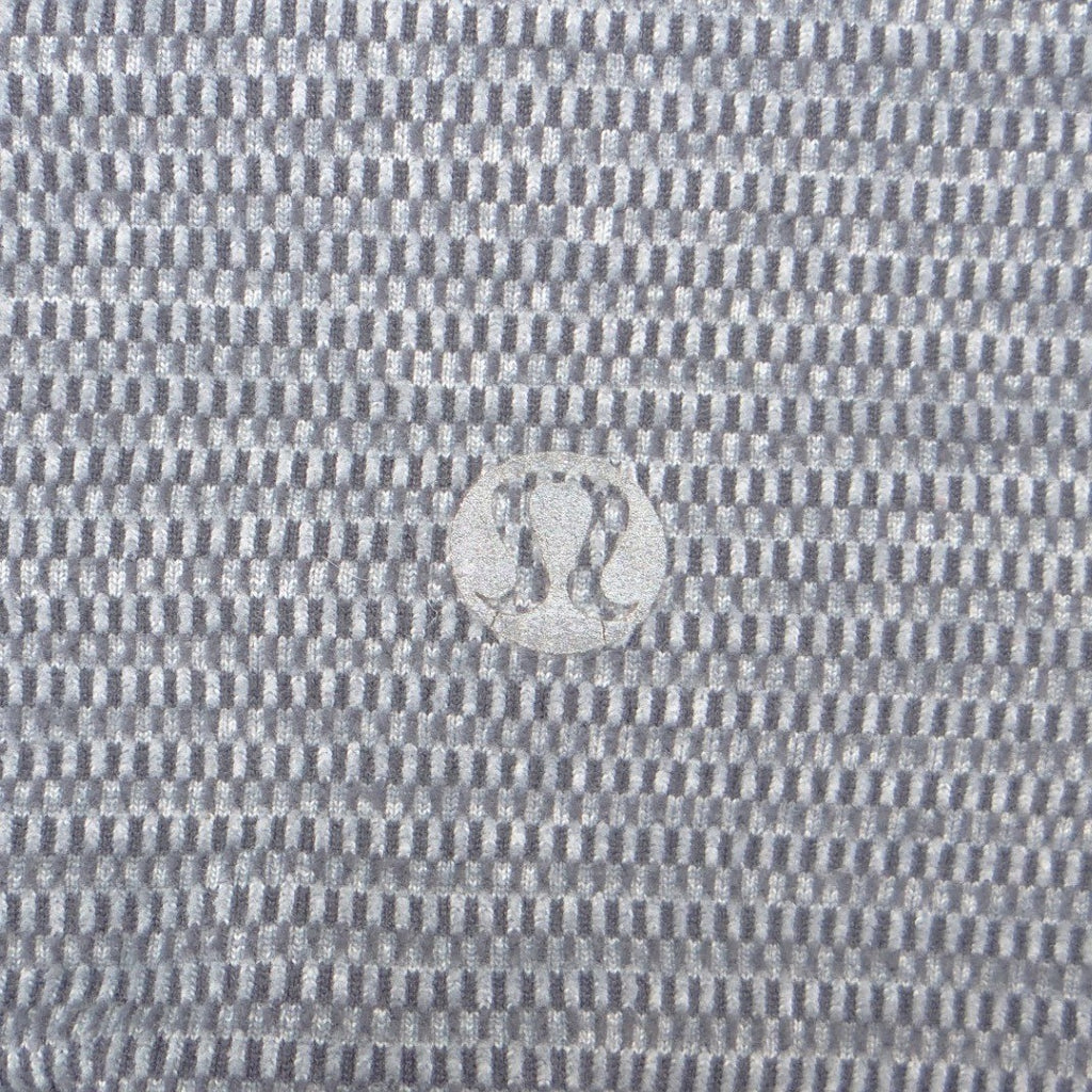 Lululemon Wunder Under Crop Grey Space Dye Textured Leggings Size 8 High Rise