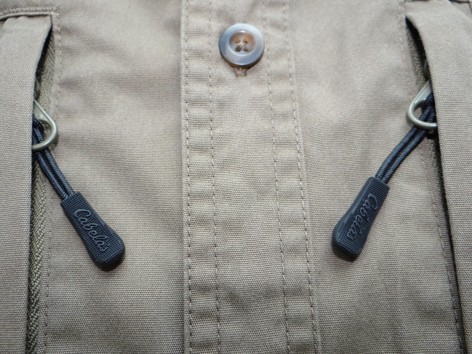 Cabela's Men's Long Sleeve Button-Up Shirt with Reinforced Patches