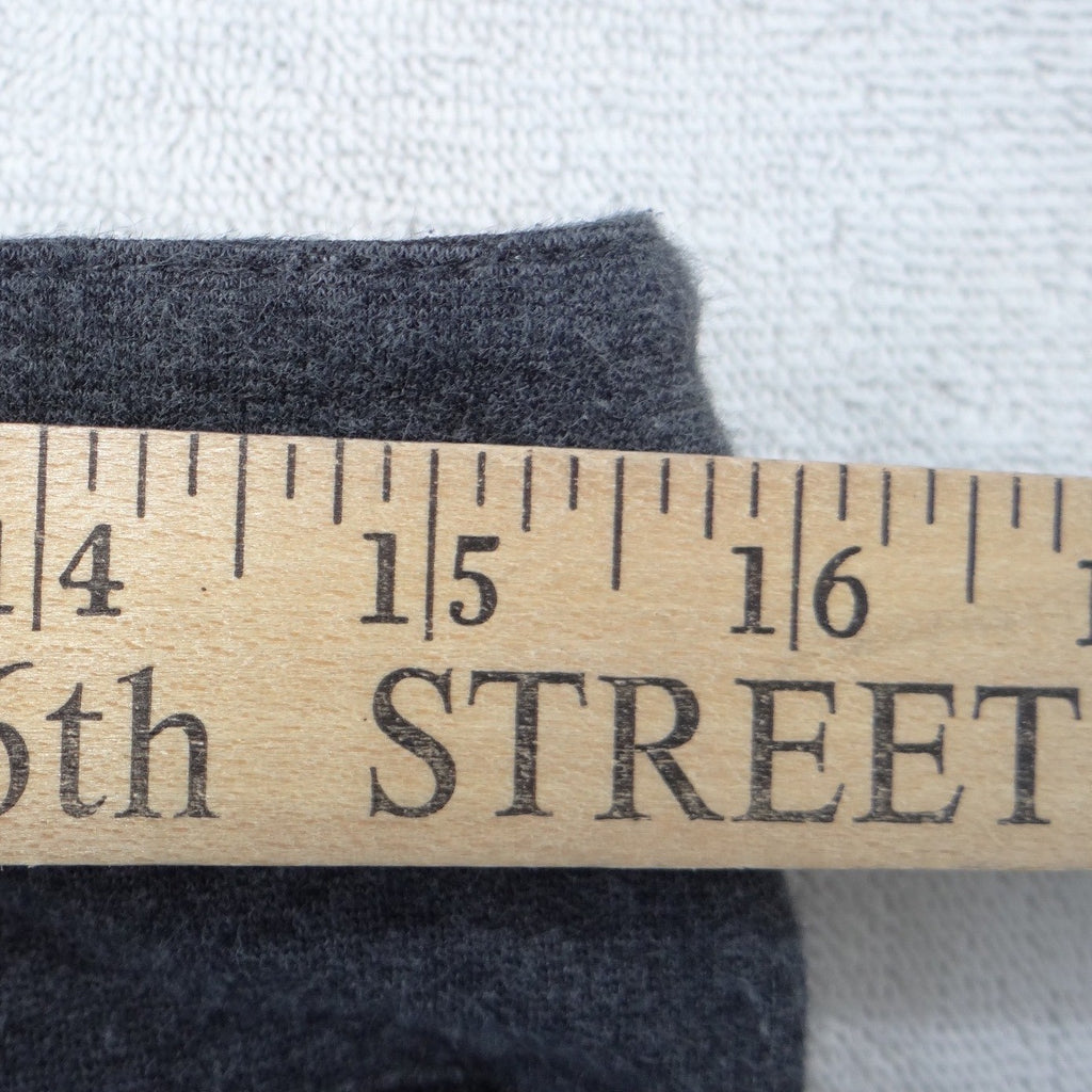 DKNY Jeans Womens Charcoal Gray Knit Skinny Pants Front Seam Zip Pockets Size 10