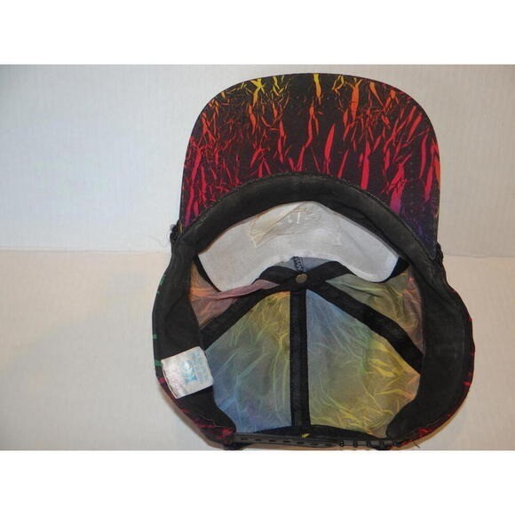Vintage Multicolor AIS Automotive Cap with USA Map Design