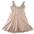Ark & Co Womens Beige Pointelle Knit Sleeveless Fit and Flare Skater Dress Small