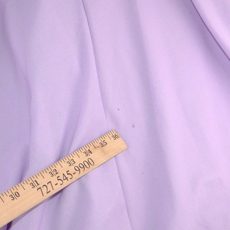 Anthony Richards Vintage Lavender Purple Square Neck Maxi Dress Short Sleeve