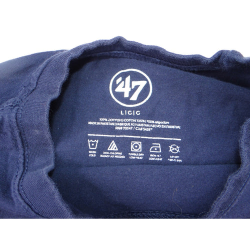 47 Brand Los Angeles Angels MLB Navy Blue Graphic T Shirt Men's