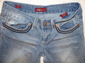 Vintage Y2K YMI Women's Boot Cut Jeans Light Wash Size 7