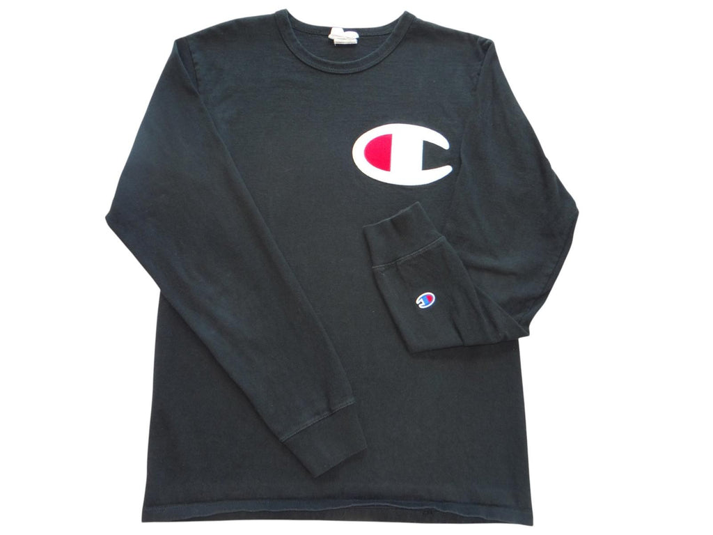 Champion Long Sleeve Logo Shirt - Black