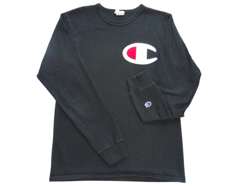 Champion Long Sleeve Logo Shirt - Black