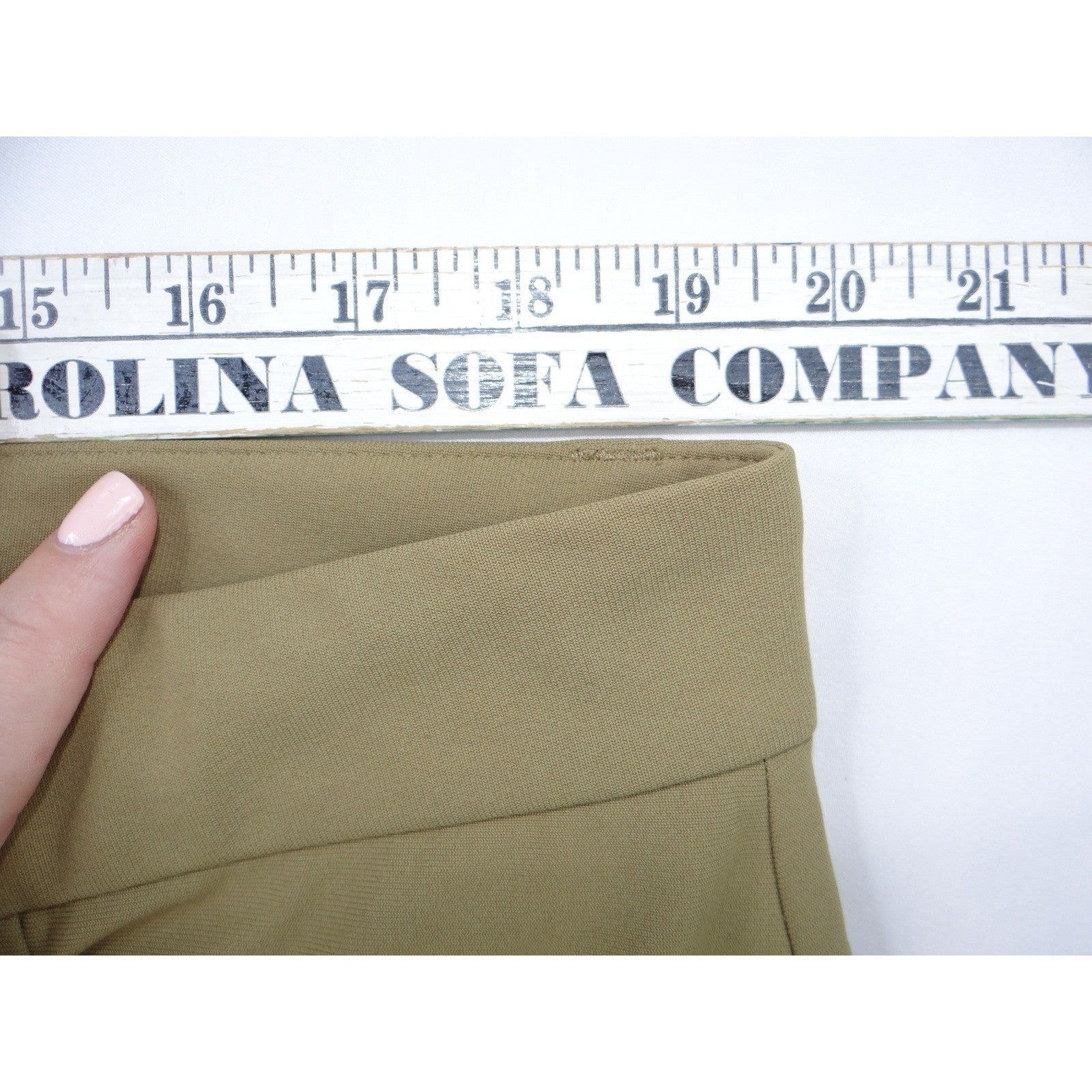 VRST Mens Khaki Stretch Straight Leg Casual Pants Size 40x32