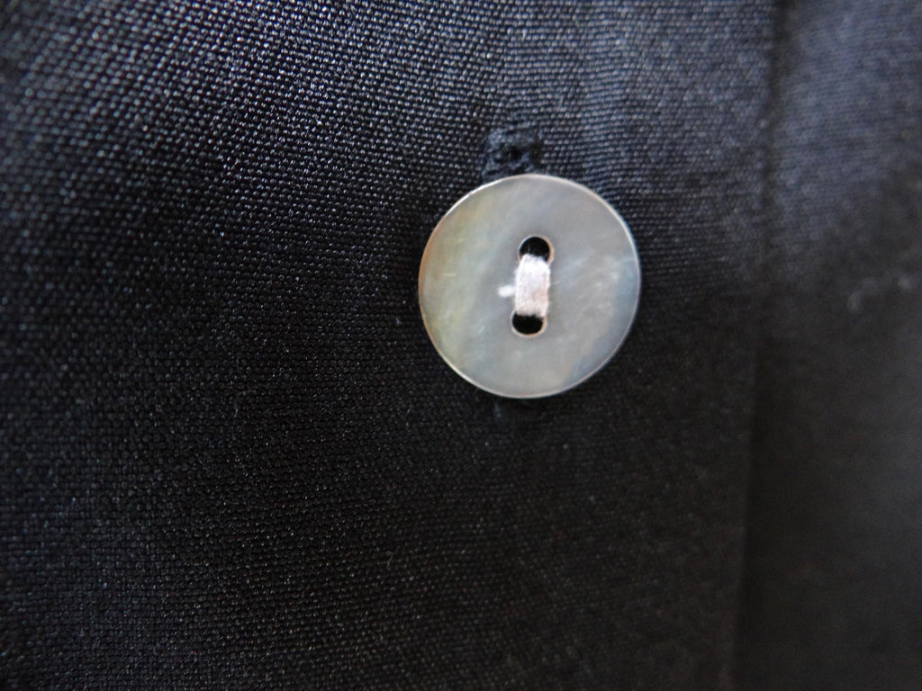 VINTAGE Women's Black Button Up by Dress barn