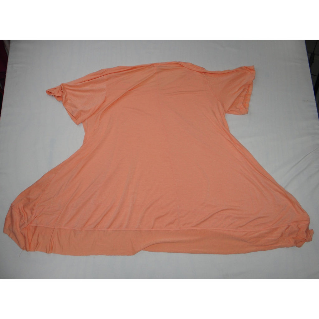 Lot of 3 Plus Size Red Pink Coral Tunics 2X XXL - Three Tunics Tops Bundle