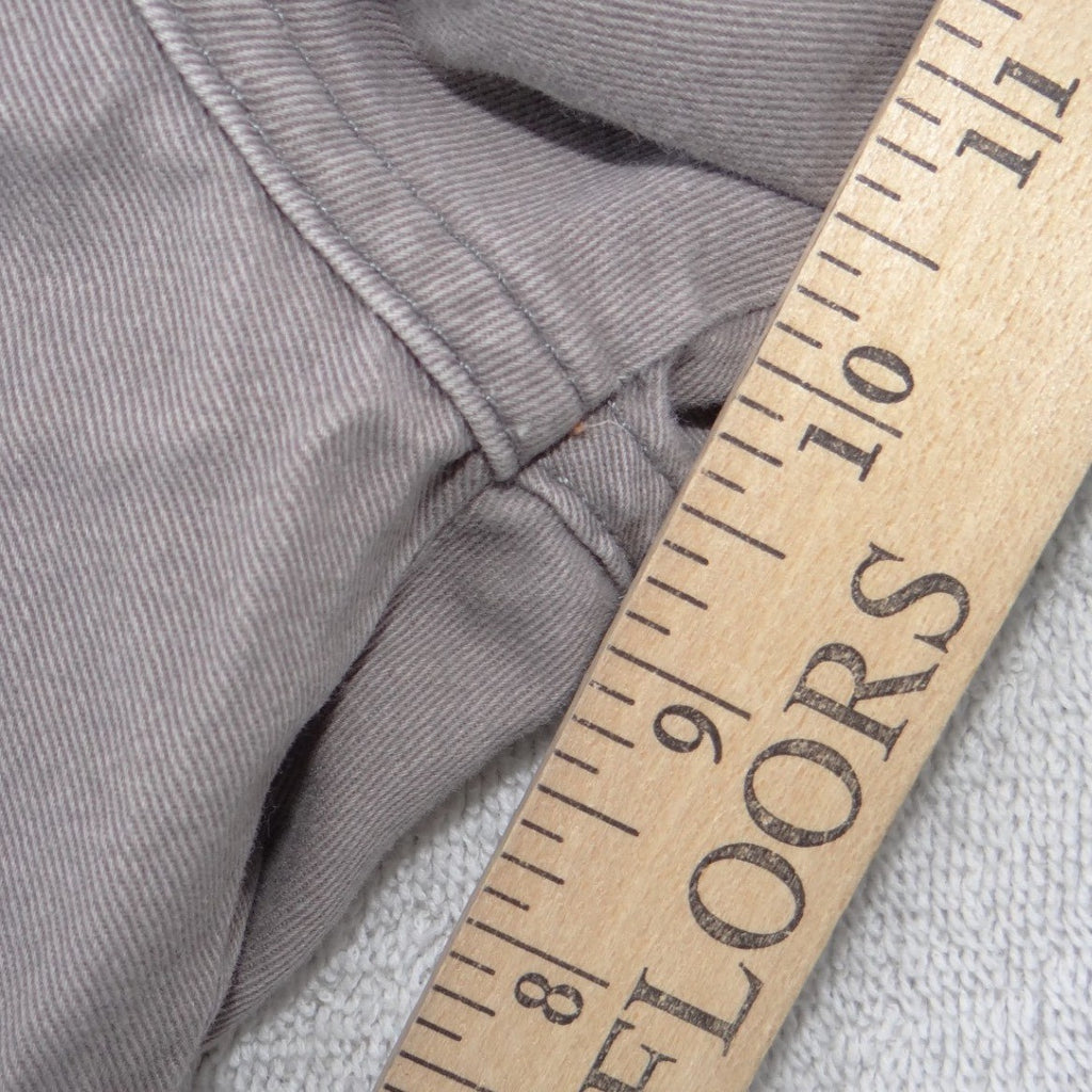 Old Navy Mens Cargo Shorts Grey Cotton Twill Relaxed Fit Size 36