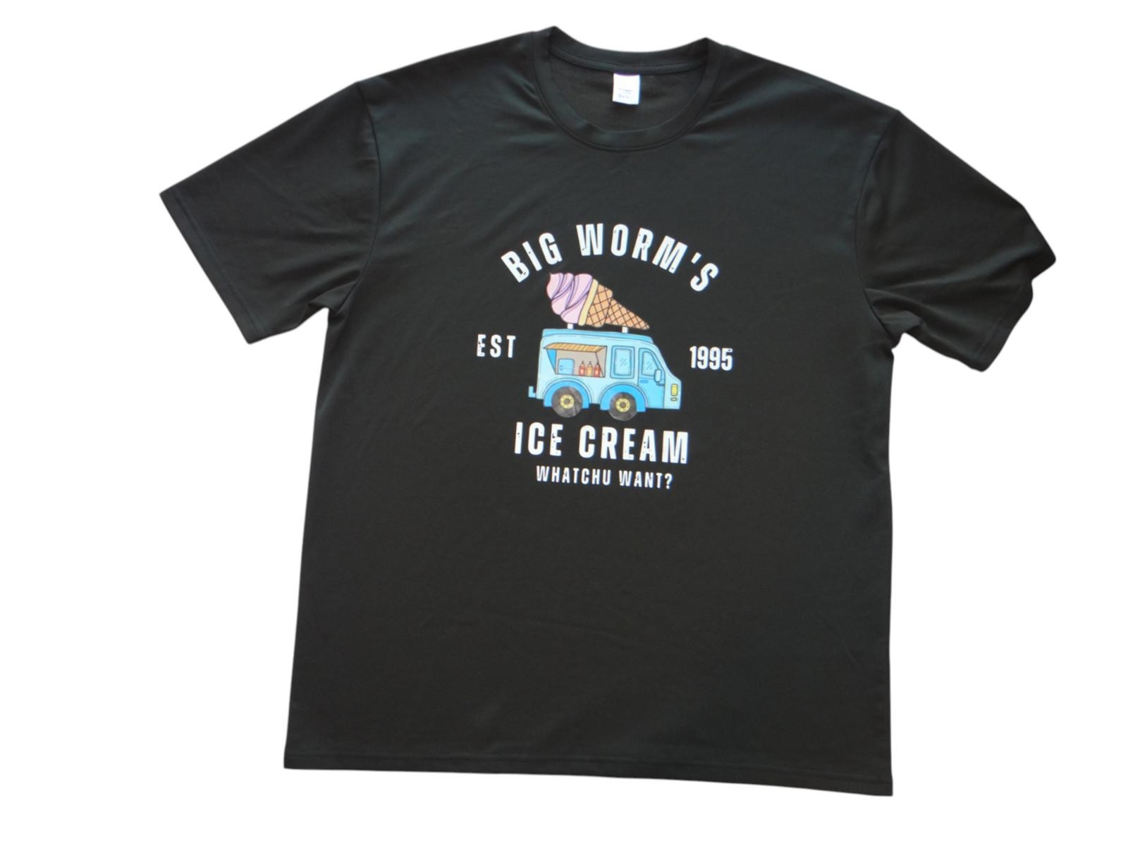 Big Worm's Ice Cream T-Shirt - Vintage Style Graphic Tee