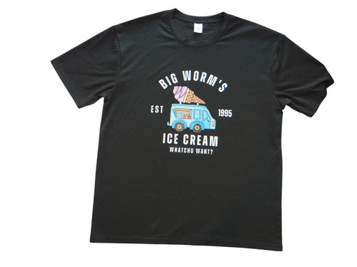 Big Worm's Ice Cream T-Shirt - Vintage Style Graphic Tee