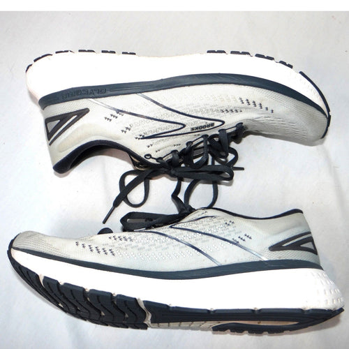 Brooks Ghost 14 Womens Running Shoes Grey Blue Size 9.5 Narrow 2A Sneakers