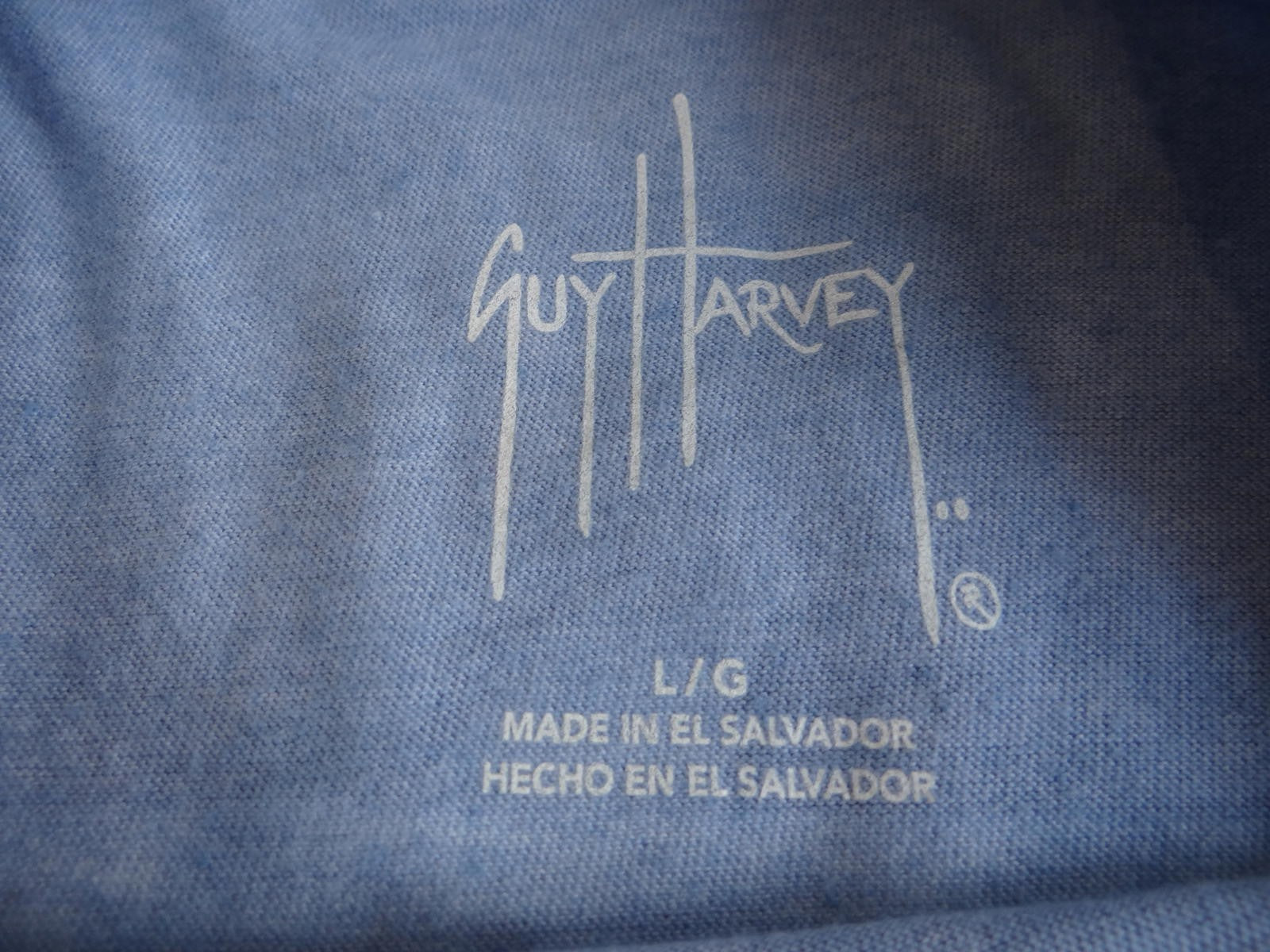 Guy Harvey Men's Billfish T-Shirt - Large - Blue