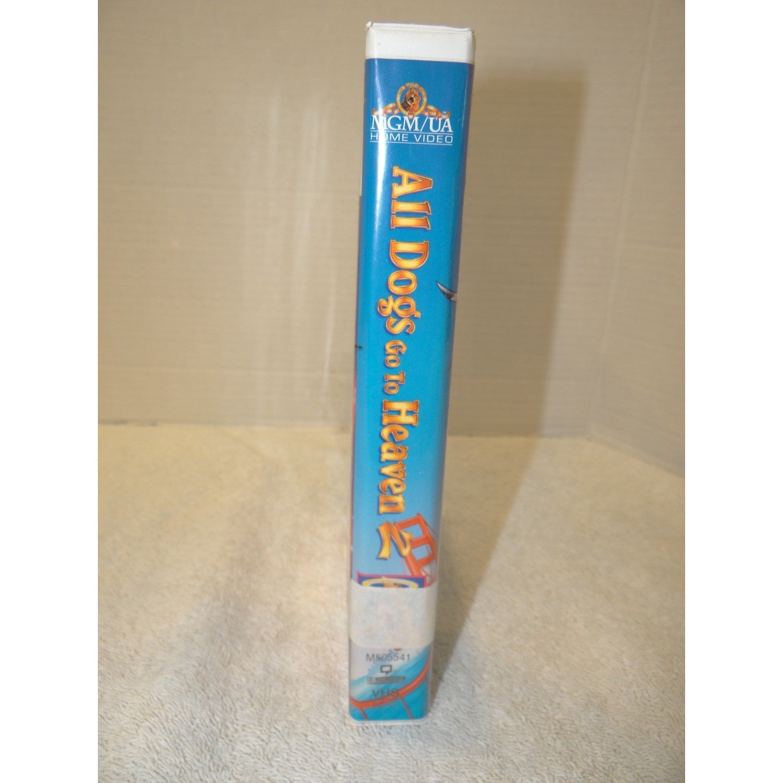 All Dogs Go To Heaven 2 VHS 1996 MGM/UA Animated Musical Charlie Sheen Clamshell