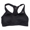 C9 Champion Womens Racerback Sports Bra Black Mesh Back Size S