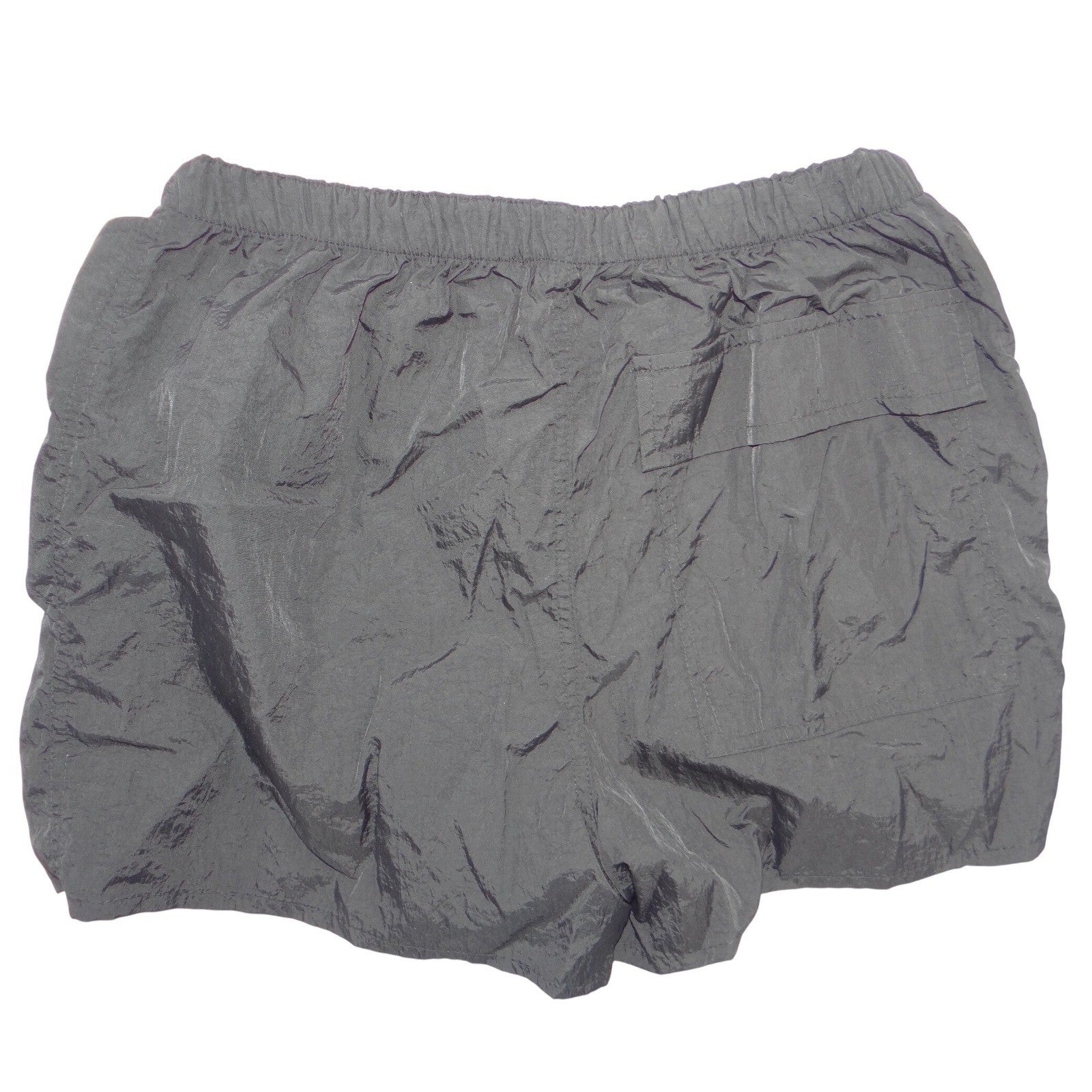 NWT-Charlotte Russe Womens Black Nylon Athletic Shorts Side Toggles S