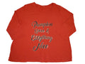 Women's Long Sleeve Pumpkin Spice Graphic Top