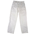 Levis White Denim Straight Leg Jeans Mens 31x31 Solid Cotton Pants