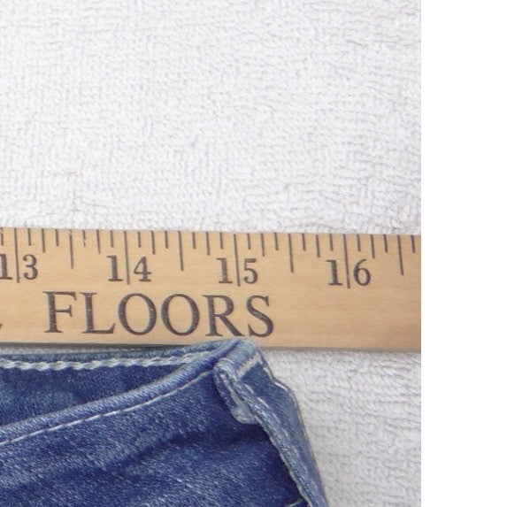 True Religion Joey Bootcut Jeans Womens 31 Medium Wash Blue Made in USA Y2K Low