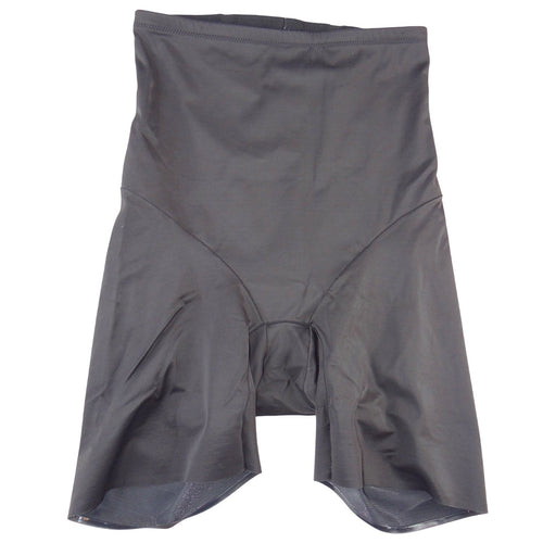 Black High Waisted Shapewear Shorts Tummy Control Mid Thigh Shaper