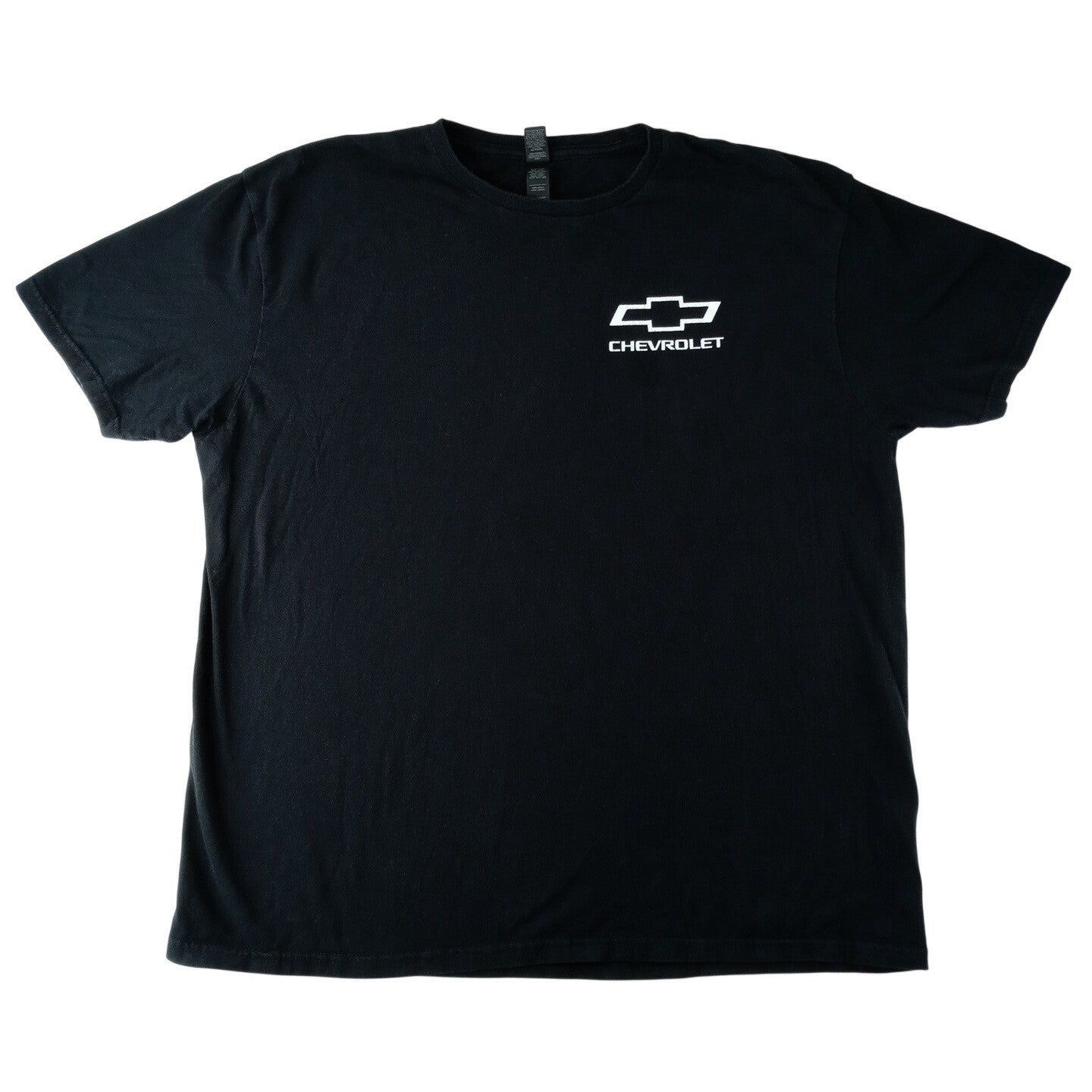 Chevrolet Black T Shirt Mens XL Gildan Softstyle Short Sleeve Graphic Tee