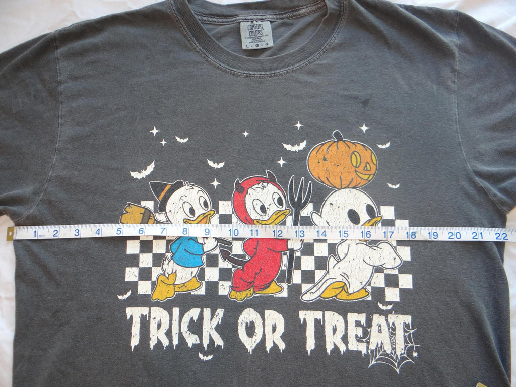 Huey, Dewey, and Louie in Halloween Disney Trick or Treat Graphic T-Shirt