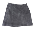 Wild Fable Womens Washed Black Denim A-Line Mini Skirt High Rise Size 10