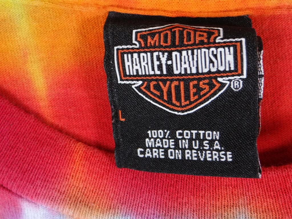 Vintage 2005 Harley-Davidson Sturgis Rally Tie-Dye T-Shirt