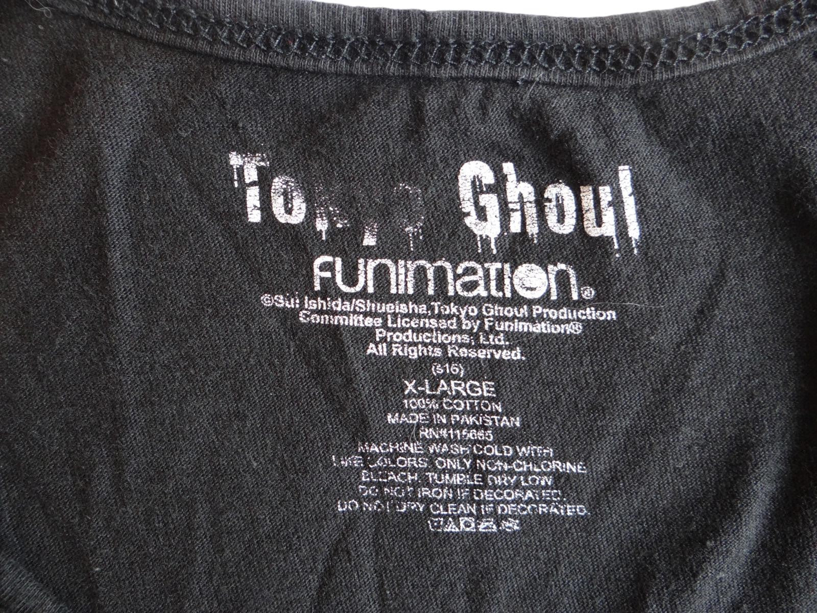 Tokyo Ghoul Anime Graphic Tank Top - X-Large