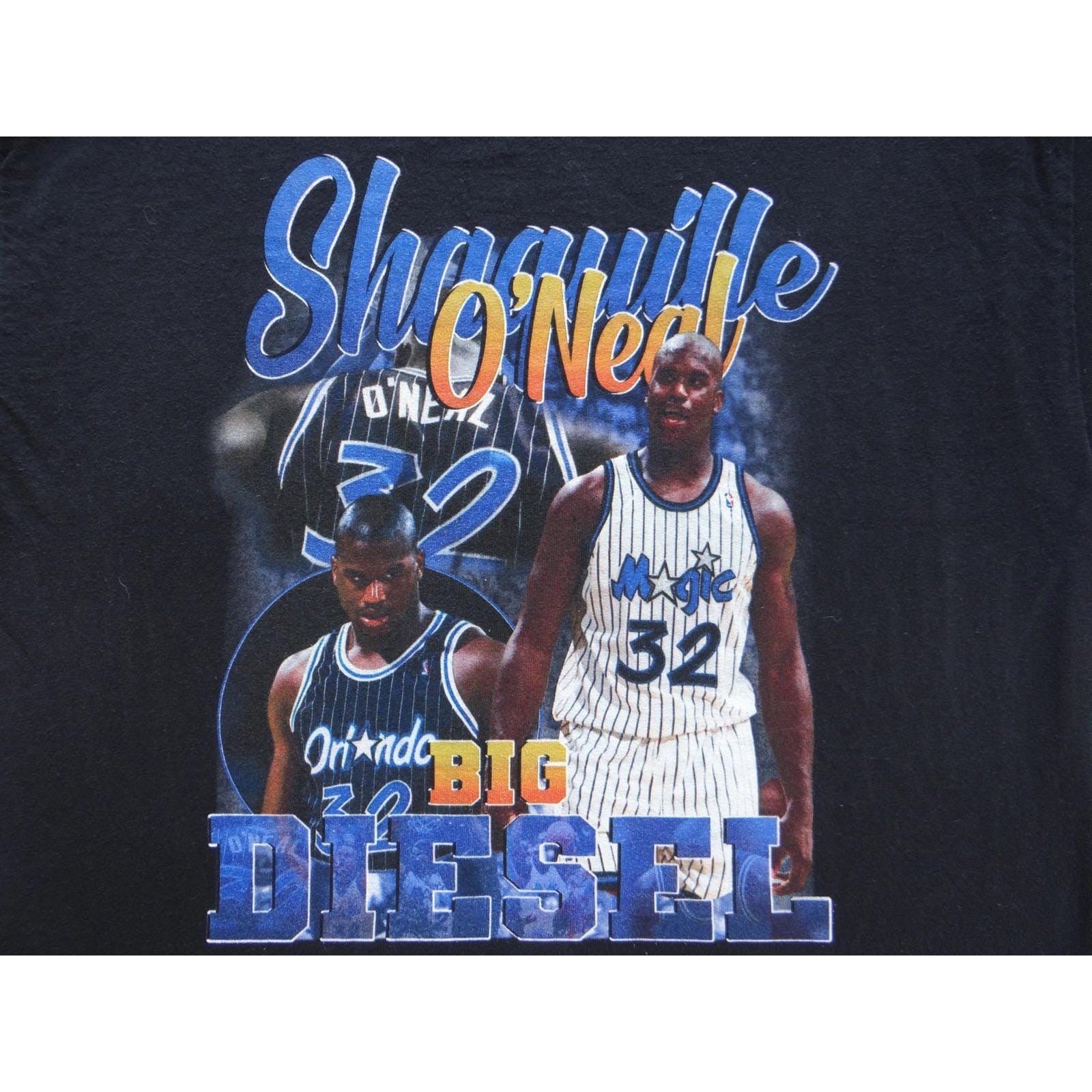 Vintage Shaquille ONeal Orlando Magic Big Diesel T-Shirt