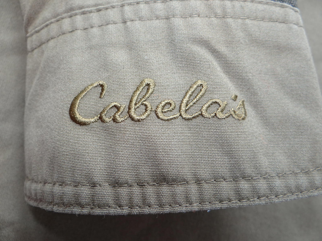Cabela's Men's Long Sleeve Button-Up Shirt with Reinforced Patches