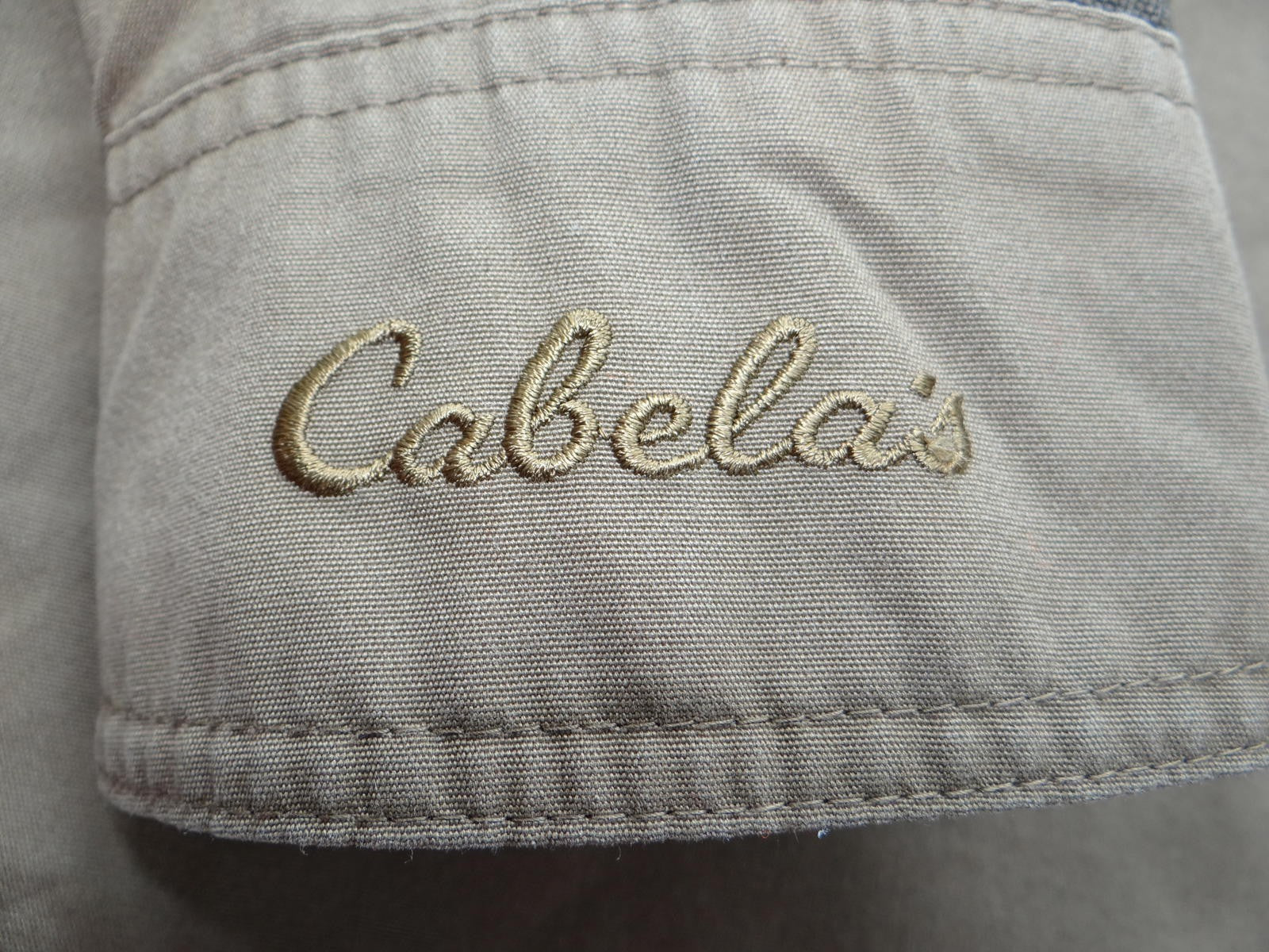 Cabela's Men's Long Sleeve Button-Up Shirt with Reinforced Patches