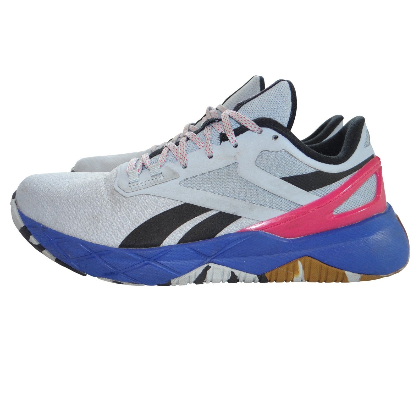 Reebok NanoFlex TR 20 Women's Training Shoes Light Blue Pink Blue Size 9